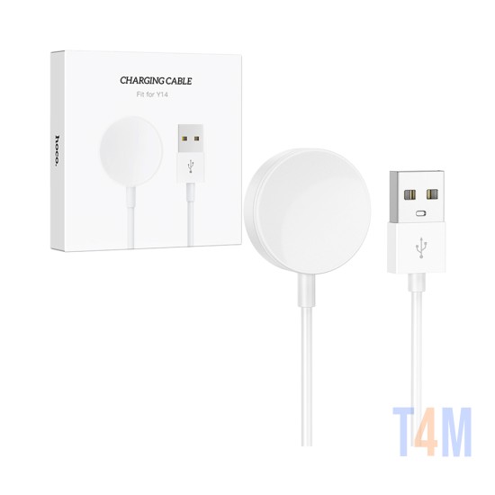 Hoco Wireless Charger For Smartwatch Y14 Sports 80cm White